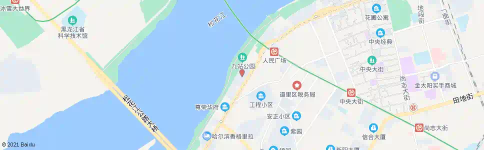 哈尔滨观江国际_公交站地图_哈尔滨公交_妙搜公交查询2025