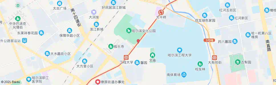 哈尔滨南通大街_公交站地图_哈尔滨公交_妙搜公交查询2025