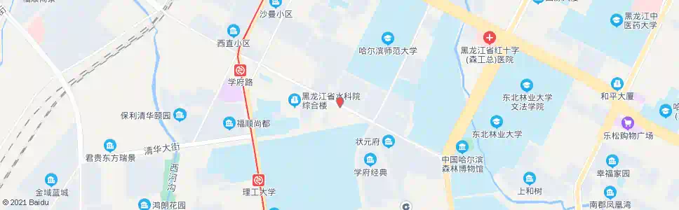 哈尔滨文兴街_公交站地图_哈尔滨公交_妙搜公交查询2025