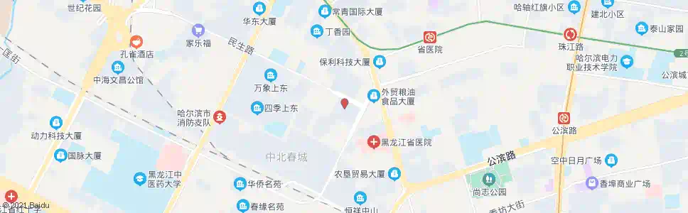 哈尔滨香滨路_公交站地图_哈尔滨公交_妙搜公交查询2025