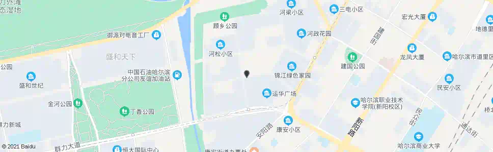 哈尔滨河山街_公交站地图_哈尔滨公交_妙搜公交查询2025