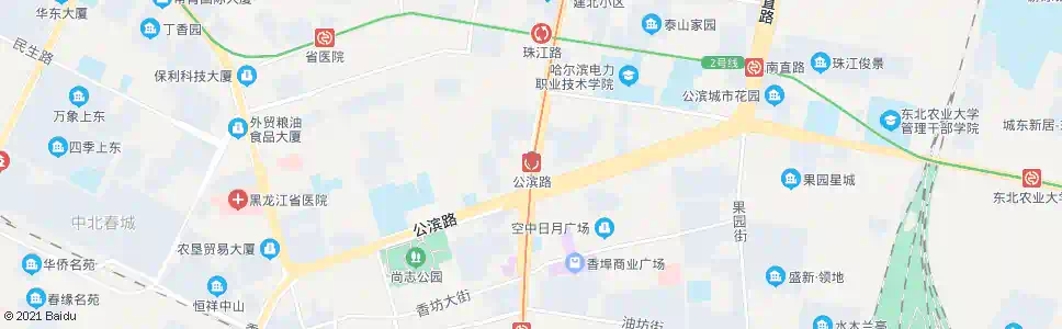 哈尔滨公滨路_公交站地图_哈尔滨公交_妙搜公交查询2025