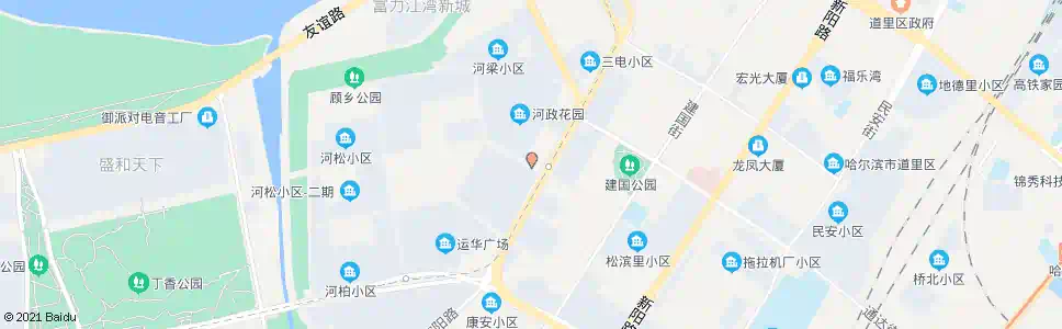 哈尔滨河松街_公交站地图_哈尔滨公交_妙搜公交查询2025