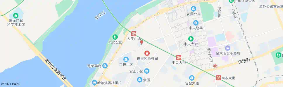 哈尔滨经纬十二道街_公交站地图_哈尔滨公交_妙搜公交查询2025