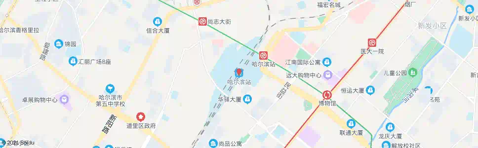 哈尔滨长安城_公交站地图_哈尔滨公交_妙搜公交查询2025