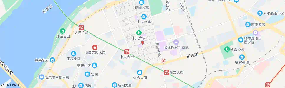 哈尔滨道里十二道街_公交站地图_哈尔滨公交_妙搜公交查询2025