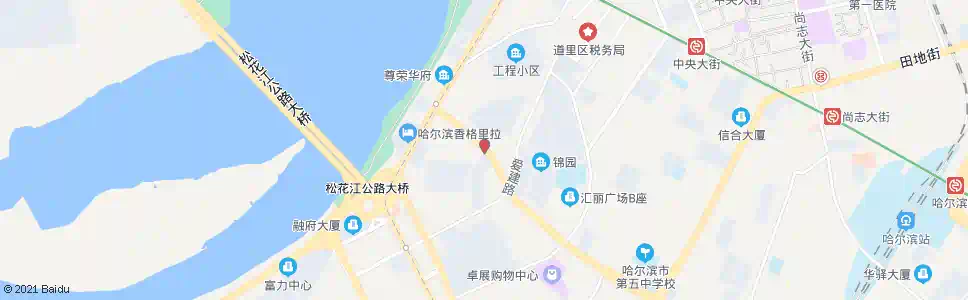 哈尔滨上海街_公交站地图_哈尔滨公交_妙搜公交查询2025