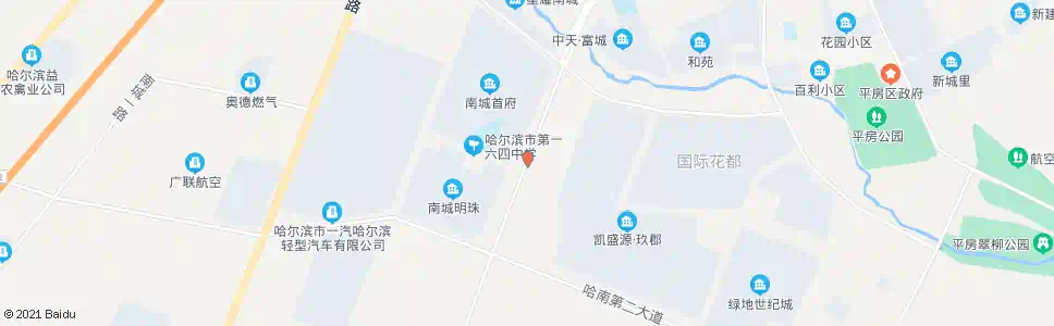 哈尔滨普惠大道_公交站地图_哈尔滨公交_妙搜公交查询2025