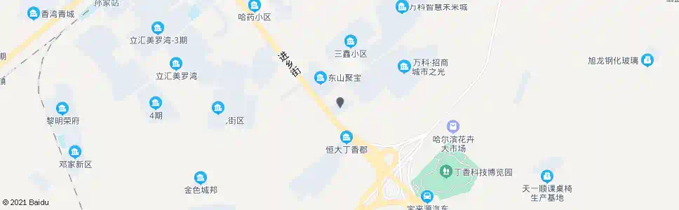 哈尔滨交通干校_公交站地图_哈尔滨公交_妙搜公交查询2025