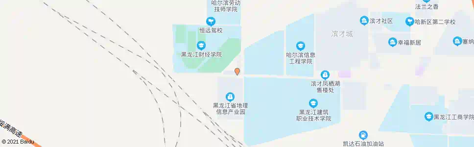 哈尔滨鑫海之星商服中心_公交站地图_哈尔滨公交_妙搜公交查询2025