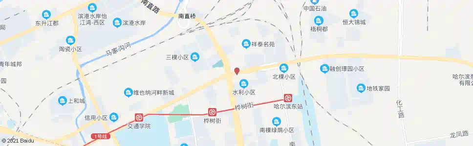 哈尔滨太平二商店_公交站地图_哈尔滨公交_妙搜公交查询2025