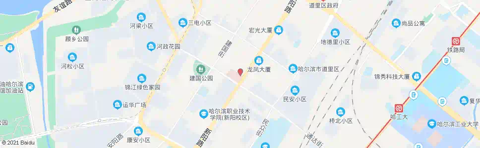 哈尔滨中心医院_公交站地图_哈尔滨公交_妙搜公交查询2025