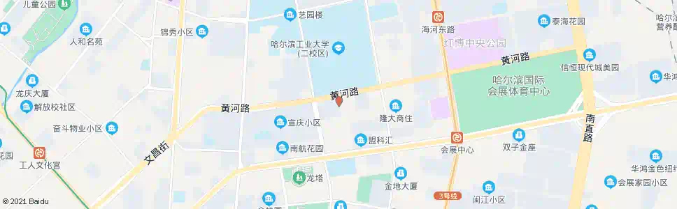 哈尔滨春龙饭店_公交站地图_哈尔滨公交_妙搜公交查询2025