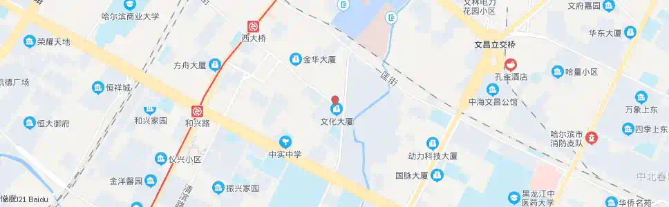 哈尔滨五端街_公交站地图_哈尔滨公交_妙搜公交查询2025