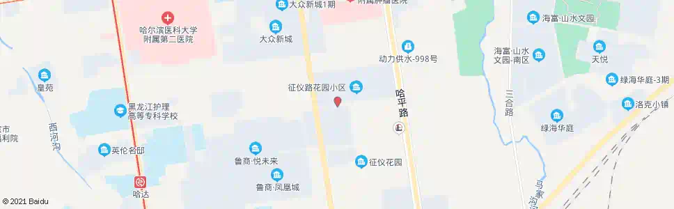 哈尔滨科研路_公交站地图_哈尔滨公交_妙搜公交查询2025