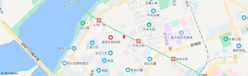 哈尔滨经纬八道街_公交站地图_哈尔滨公交_妙搜公交查询2025