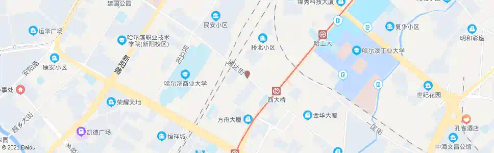 哈尔滨三孔桥_公交站地图_哈尔滨公交_妙搜公交查询2025