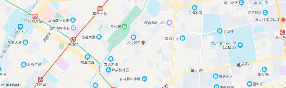 哈尔滨芦家街_公交站地图_哈尔滨公交_妙搜公交查询2025