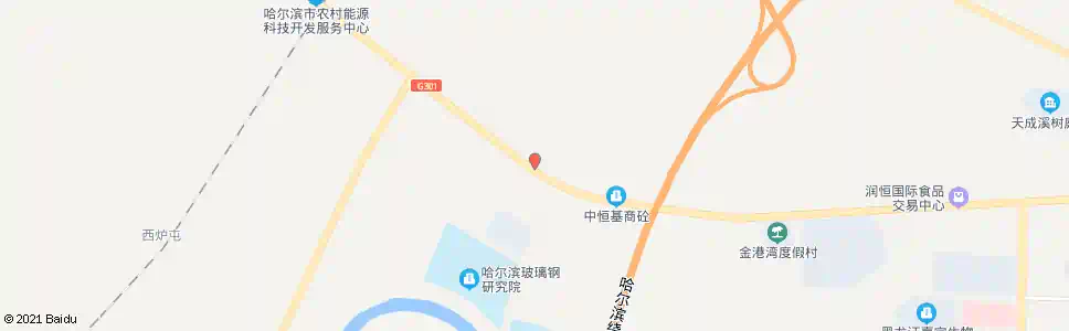 哈尔滨巨宝村_公交站地图_哈尔滨公交_妙搜公交查询2025