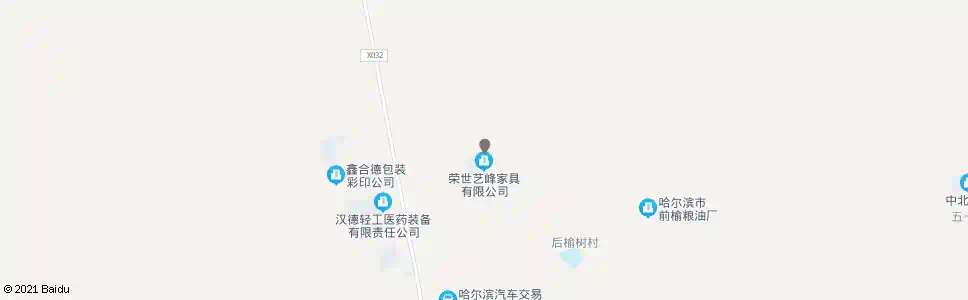 哈尔滨新榆北二路_公交站地图_哈尔滨公交_妙搜公交查询2025