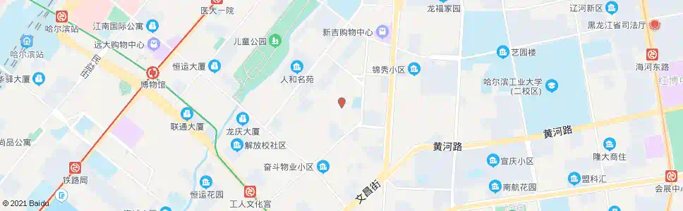 哈尔滨芦家街(巴陵街口)_公交站地图_哈尔滨公交_妙搜公交查询2025