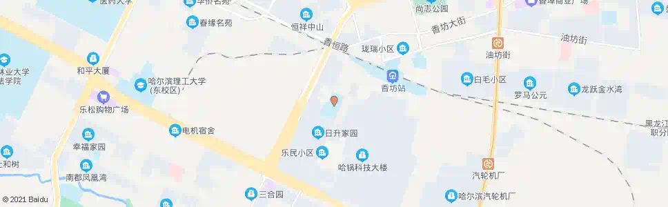 哈尔滨一二二中_公交站地图_哈尔滨公交_妙搜公交查询2025