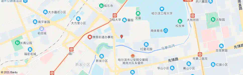 哈尔滨美华修配厂_公交站地图_哈尔滨公交_妙搜公交查询2025