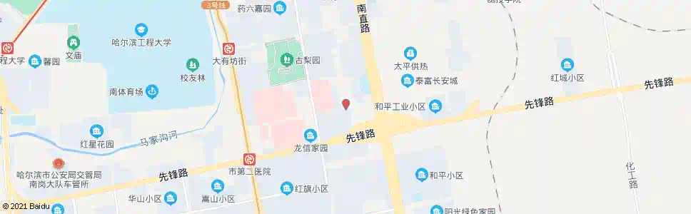 哈尔滨卫星路_公交站地图_哈尔滨公交_妙搜公交查询2025