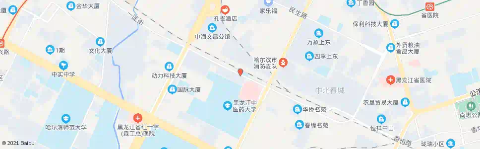 哈尔滨王兆火车站_公交站地图_哈尔滨公交_妙搜公交查询2025
