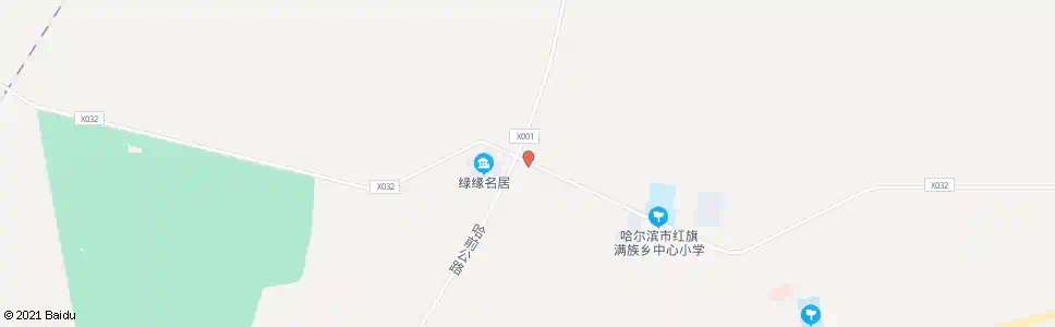 哈尔滨红旗乡_公交站地图_哈尔滨公交_妙搜公交查询2025