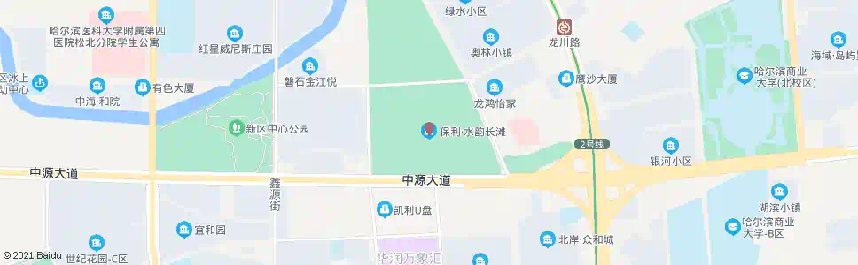 哈尔滨保利水韵长滩_公交站地图_哈尔滨公交_妙搜公交查询2025