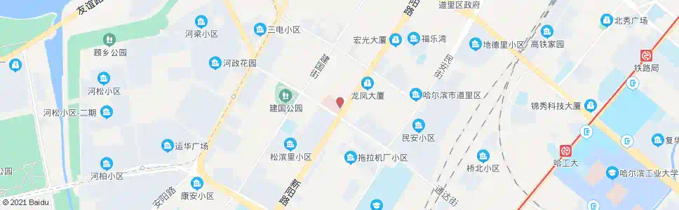 哈尔滨市十院_公交站地图_哈尔滨公交_妙搜公交查询2025