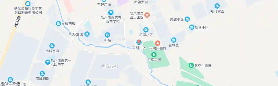 哈尔滨百利小区_公交站地图_哈尔滨公交_妙搜公交查询2025