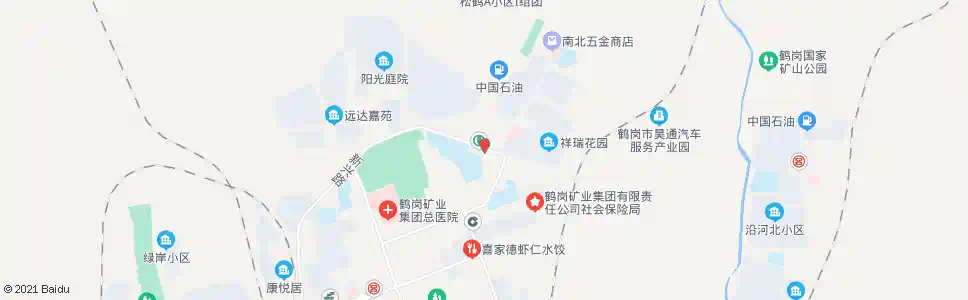 鹤岗肛肠医院_公交站地图_鹤岗公交_妙搜公交查询2025