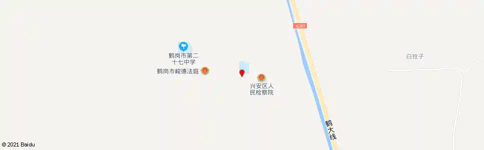 鹤岗二校_公交站地图_鹤岗公交_妙搜公交查询2025