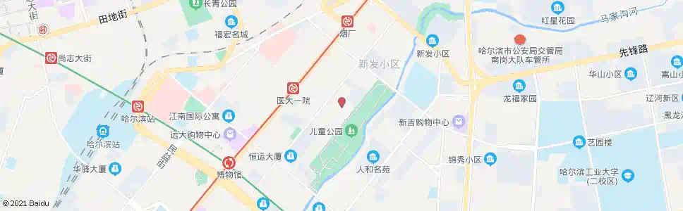 鹤岗南村宾馆_公交站地图_鹤岗公交_妙搜公交查询2025