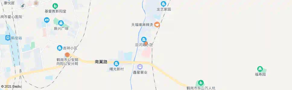 鹤岗东山区政府_公交站地图_鹤岗公交_妙搜公交查询2025