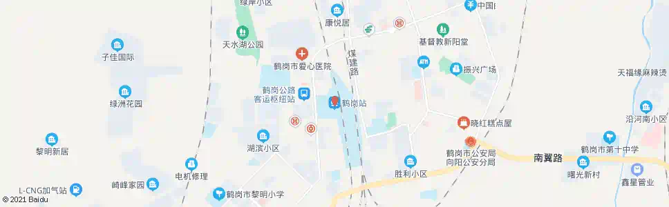 鹤岗三连_公交站地图_鹤岗公交_妙搜公交查询2025