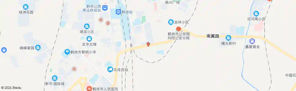 鹤岗选煤医院_公交站地图_鹤岗公交_妙搜公交查询2025