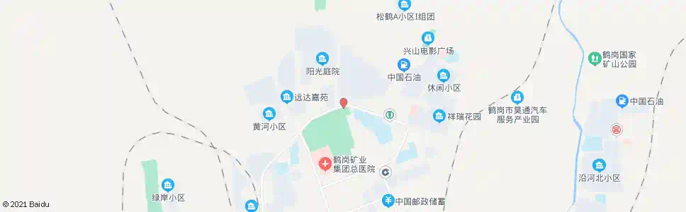 鹤岗公园北门_公交站地图_鹤岗公交_妙搜公交查询2025