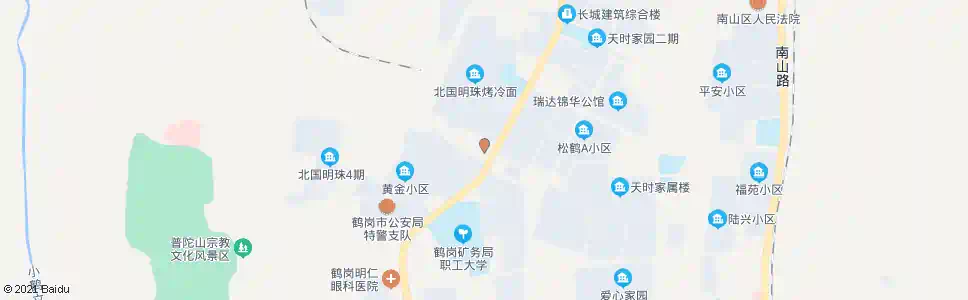 鹤岗交警支队_公交站地图_鹤岗公交_妙搜公交查询2025