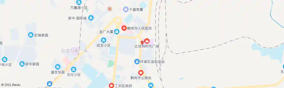 鹤岗市场_公交站地图_鹤岗公交_妙搜公交查询2025