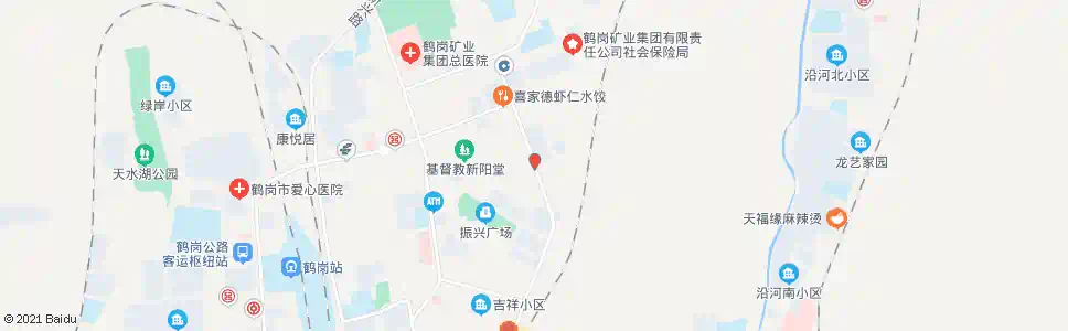 鹤岗二马路_公交站地图_鹤岗公交_妙搜公交查询2025