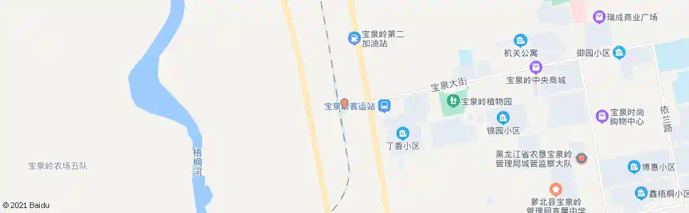 鹤岗宝泉岭_公交站地图_鹤岗公交_妙搜公交查询2025