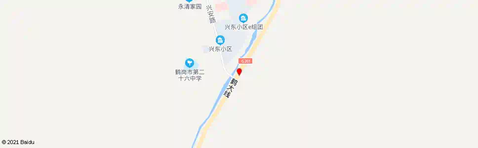 鹤岗南桥_公交站地图_鹤岗公交_妙搜公交查询2025