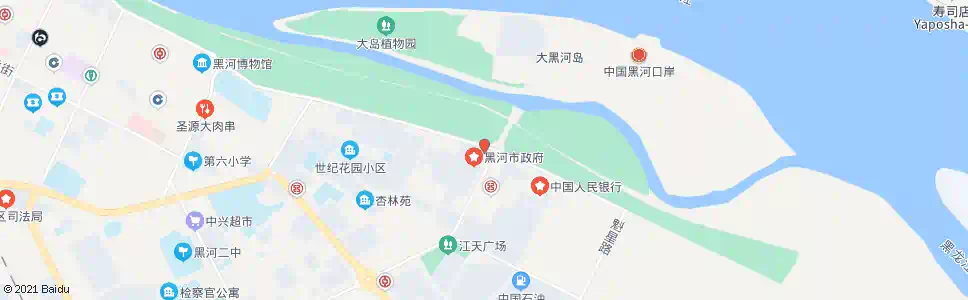 黑河波色特_公交站地图_黑河公交_妙搜公交查询2025