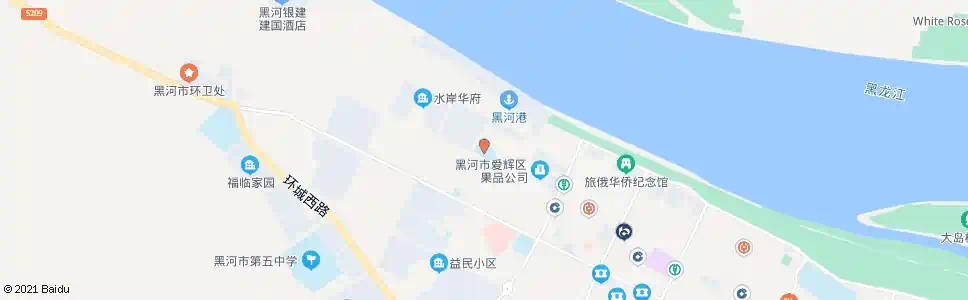 黑河三小_公交站地图_黑河公交_妙搜公交查询2025