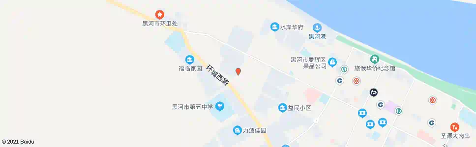 黑河御景湾_公交站地图_黑河公交_妙搜公交查询2025