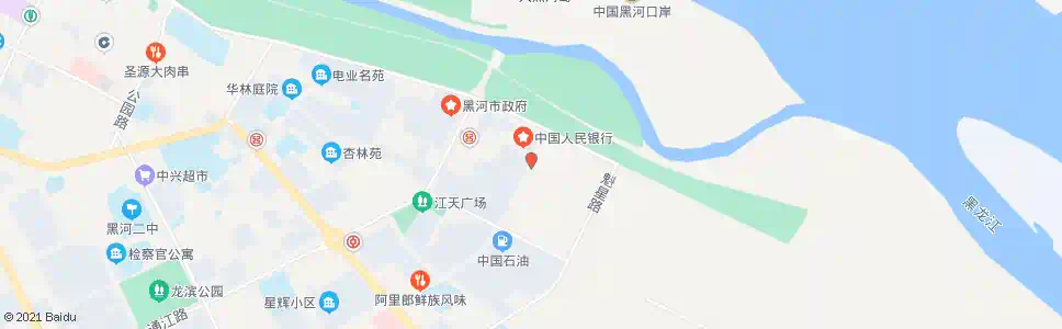 黑河清园小区_公交站地图_黑河公交_妙搜公交查询2025