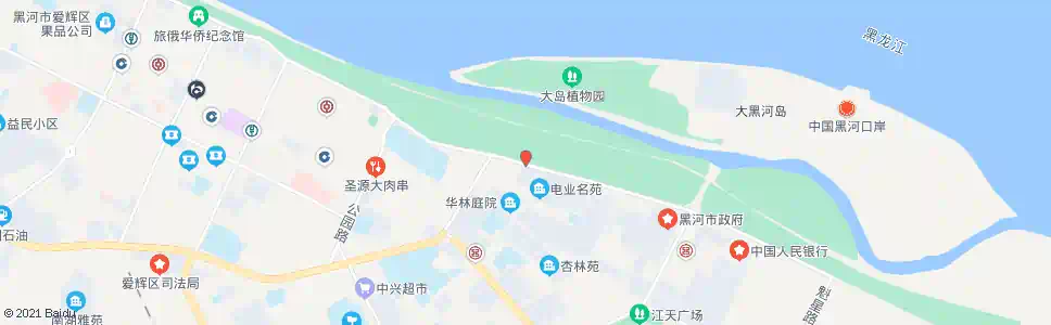 黑河法官公寓_公交站地图_黑河公交_妙搜公交查询2025